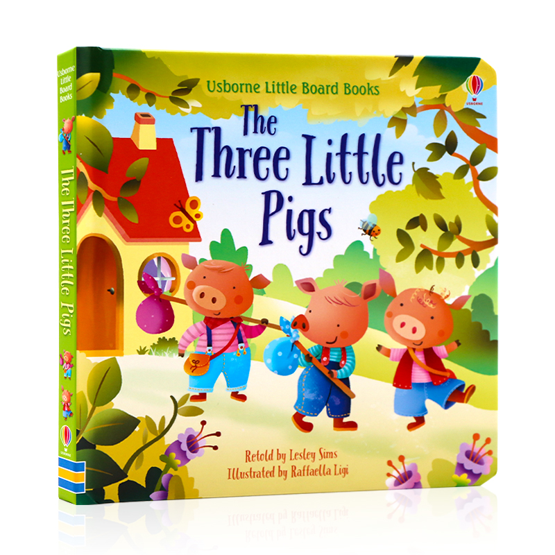 Usborne出品小红母鸡The Little Red Hen 英文原版绘本Little Board