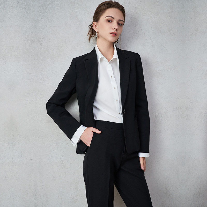 【易打理挺括/亲肤舒适】G2000女2026春夏商务女士通勤西服西裤.