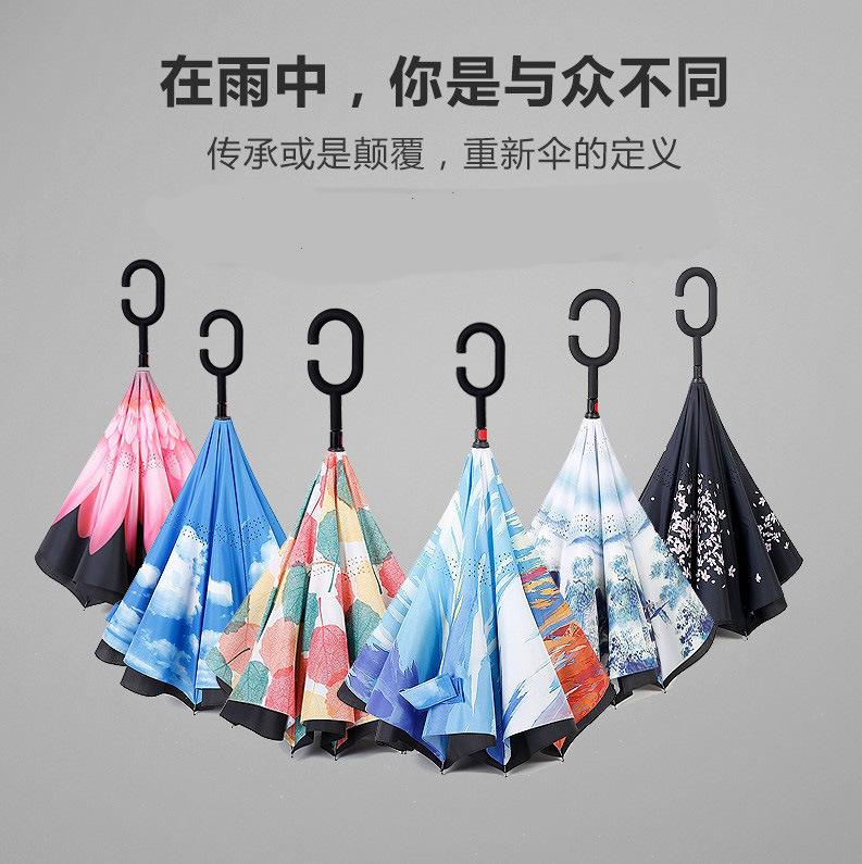 日系创意潮流武士长柄雨伞男士帅气大号超大学生刀伞剑伞个性动漫