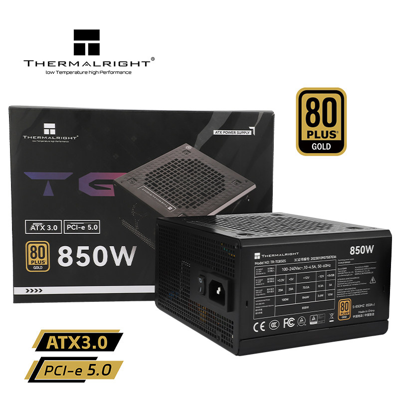 利民(Thermalright)1000W TGFX1000 ATX3.1金牌全模组SFX电源评价- 淘宝网