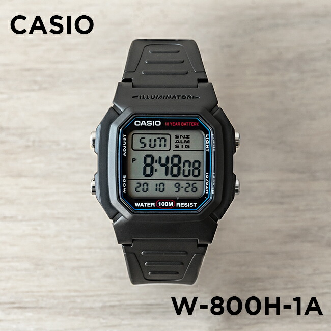 卡西欧手表男CASIO AE-1500WH-1A 新款圆盘多功能防水学生电子表-Taobao