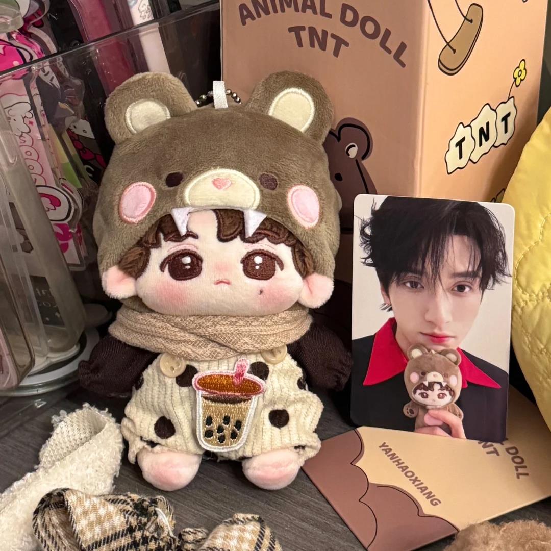 时代少年团 严浩翔 棉花娃娃 小卡 官方棉花娃娃10cm动物系列小卡扫图—严浩翔来自微博「小姚宋敏