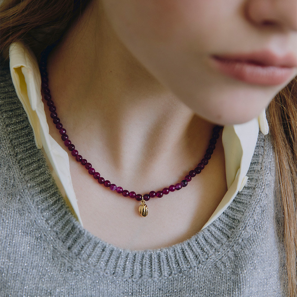 FLOWOOM韩国代购Alice Heart Pearl 项链2色包邮评价- 淘宝网