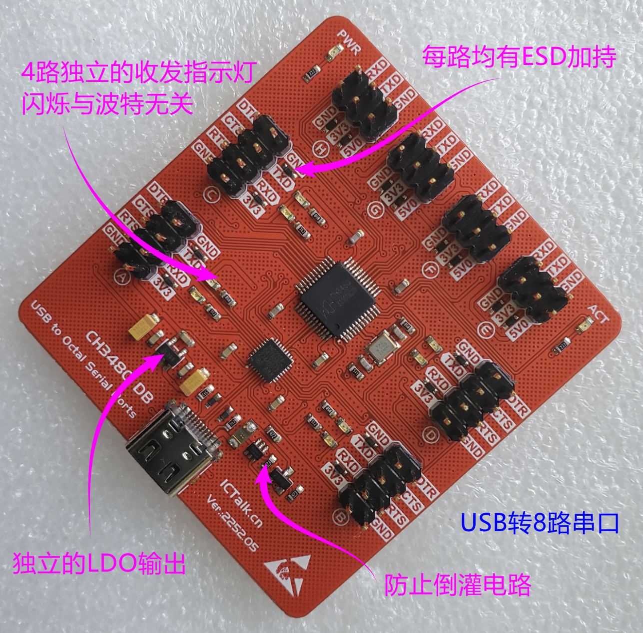 13.56M RFID M1 14443A 读卡器FM17510 RC522 RC523 FM17550