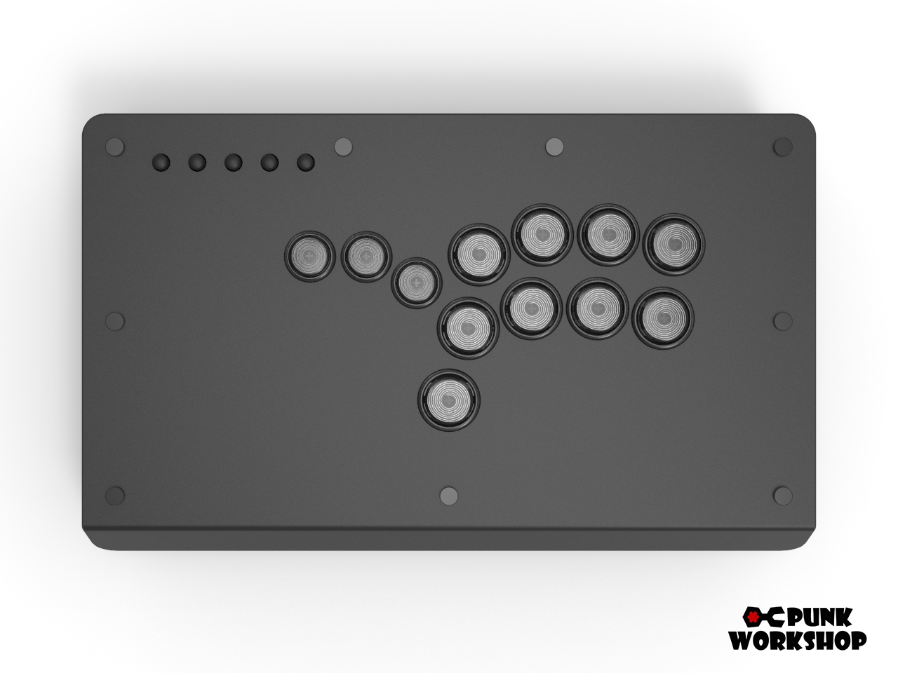 新品】punk workshop mini hitbox 白色 PCゲーム テレビゲーム 本