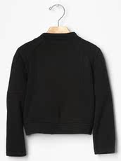 детская куртка gap酷帅风格纯色机车夹克|幼儿537572