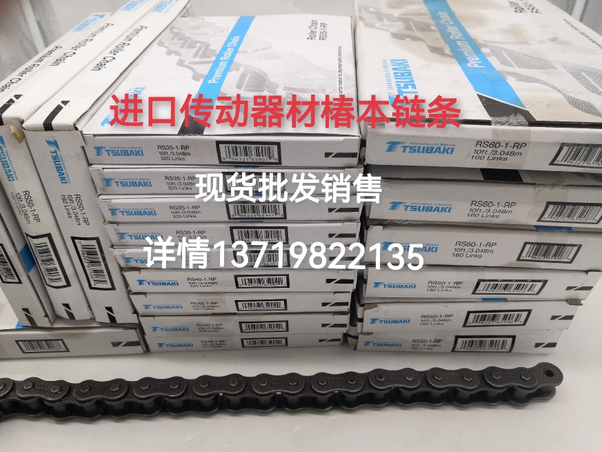 TSUBAKI椿本RS2060 2080链条A2060 A2080进口模切机传动链-Taobao