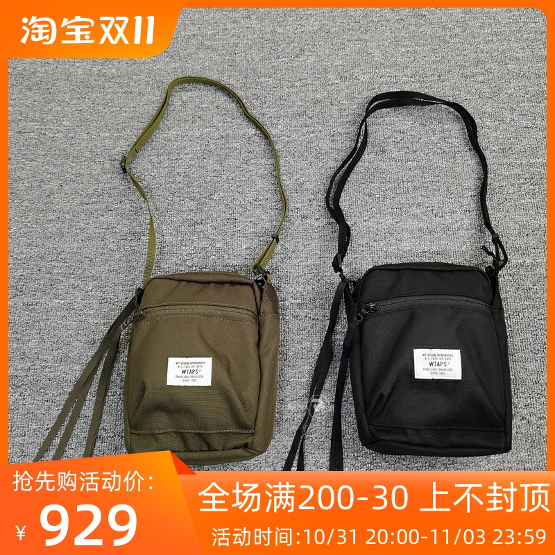 飘渺现货WTAPS RECONNAISSANCE POUCH斜挎包小背包单肩包迷彩20AW-Taobao