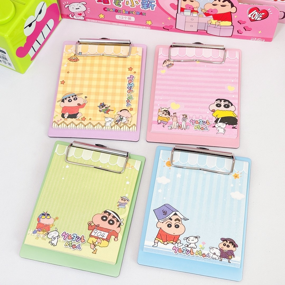 正版蜡笔小新便利贴套组卡通可爱手账贴纸素材可粘贴索引贴N次贴评价- 淘宝网, image size:1080x1080