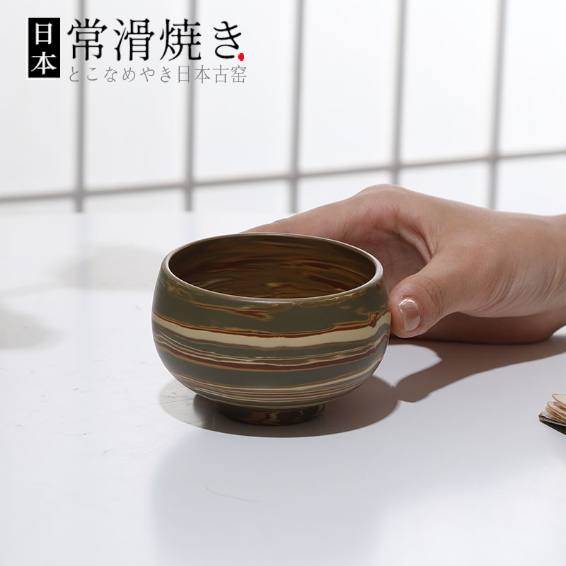日本进口萩烧茶杯茶碗茶盏主人杯单杯急须日式陶器茶器茶具侘寂风-Taobao