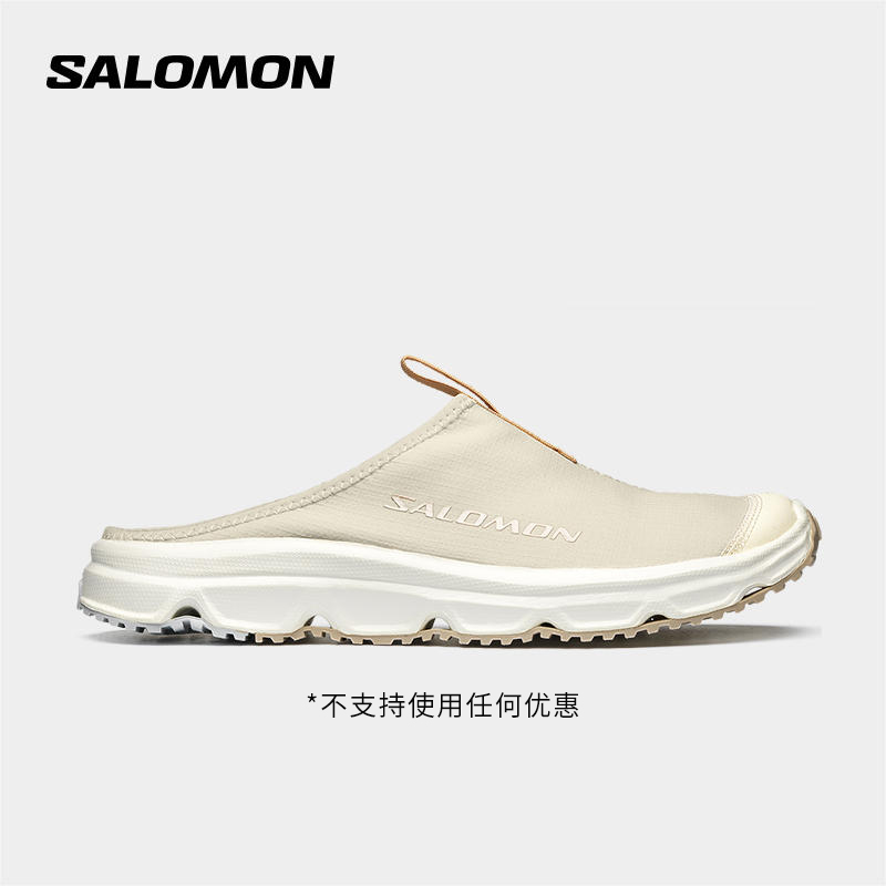 salomon萨洛蒙恢复拖鞋男女款黑色透气轻量减震休闲RX SLIDE 3.0-Taobao