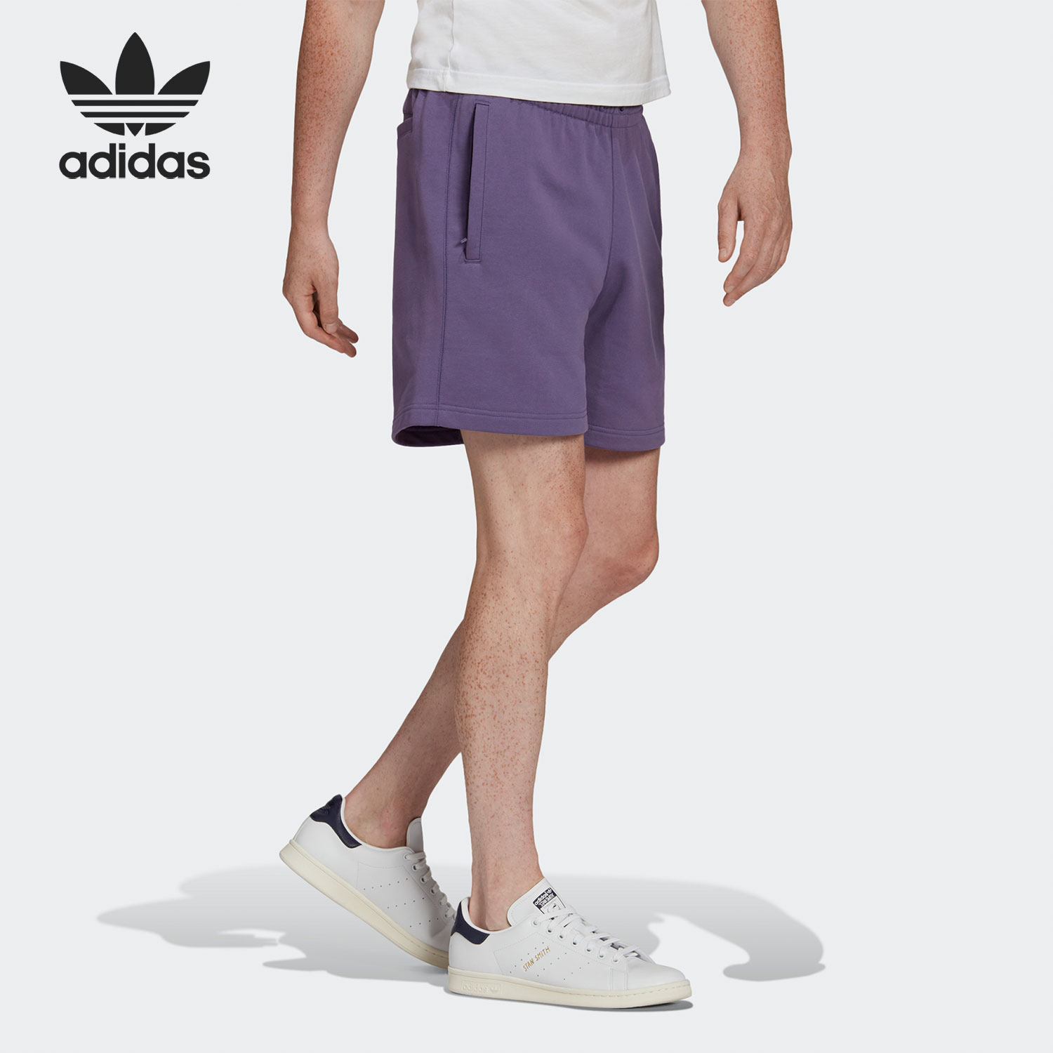 Adidas/阿迪达斯官方正品C SHORT FT 三叶草男子运动短裤HF6368-Taobao