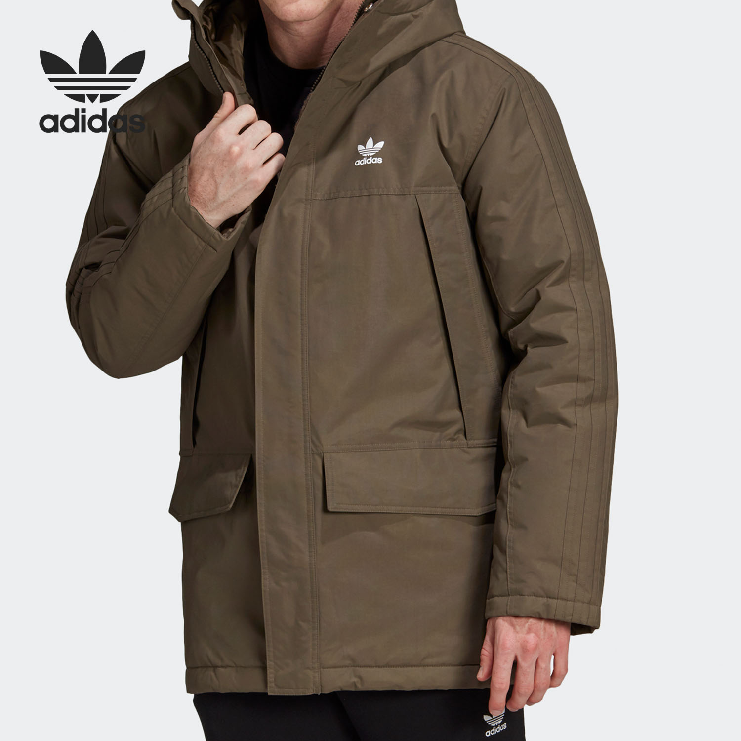 Adidas/阿迪达斯正品2020新款ADI PARKA DWN男子冬季羽绒服FL1417-Taobao