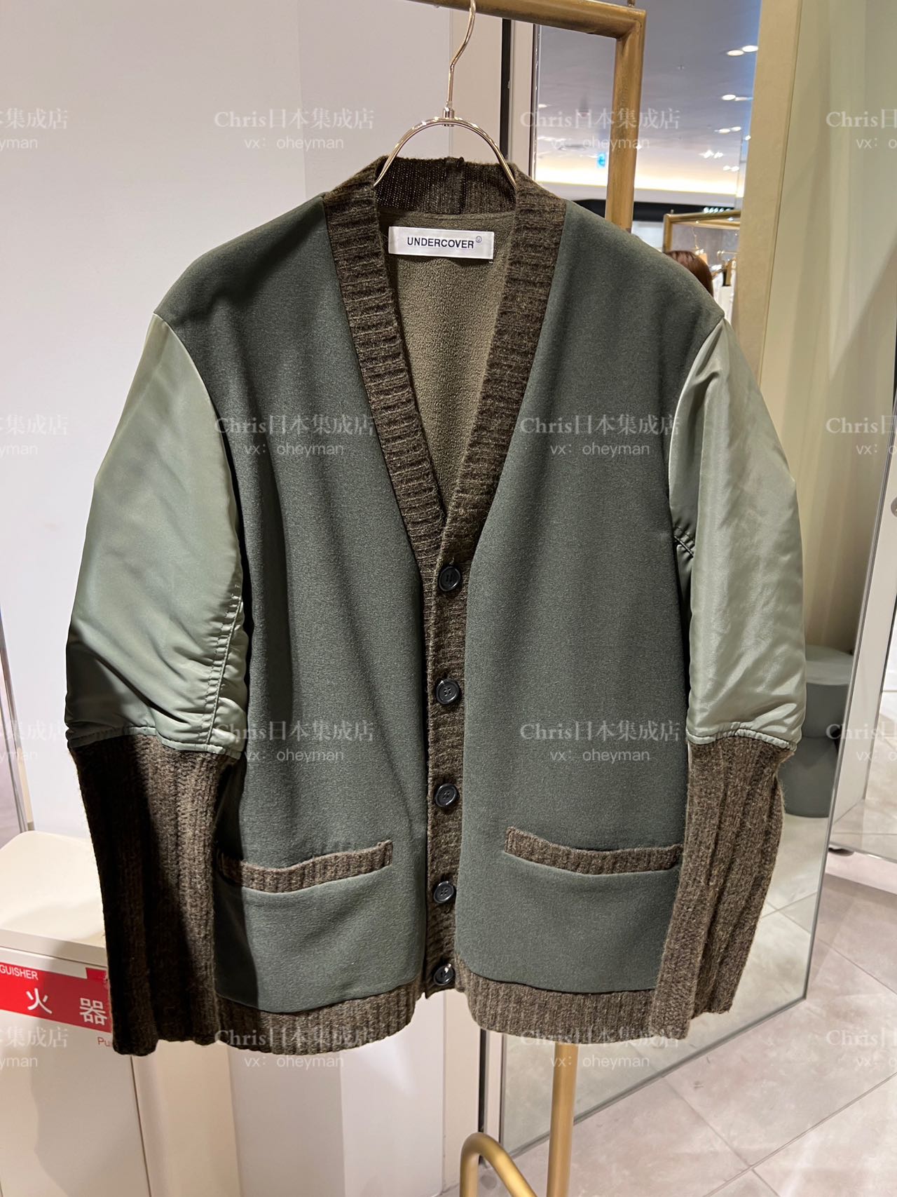 日本买手代购山本耀司Y's 23AW YJ-K96-585 针织高领毛衣-Taobao