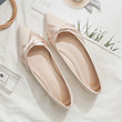 2021 Summer New Net Red Pointed Shallow Mouth Late Wind Gentle Flat Bottomed Lady Fairy Single Shoes Lady Versatile Ladle Shoes 2021 Summer New Net Red Pointed Shallow Mouth Late Wind Gentle Flat Bottomed Lady Fairy Single Shoes Lady Versatile Ladle Shoes