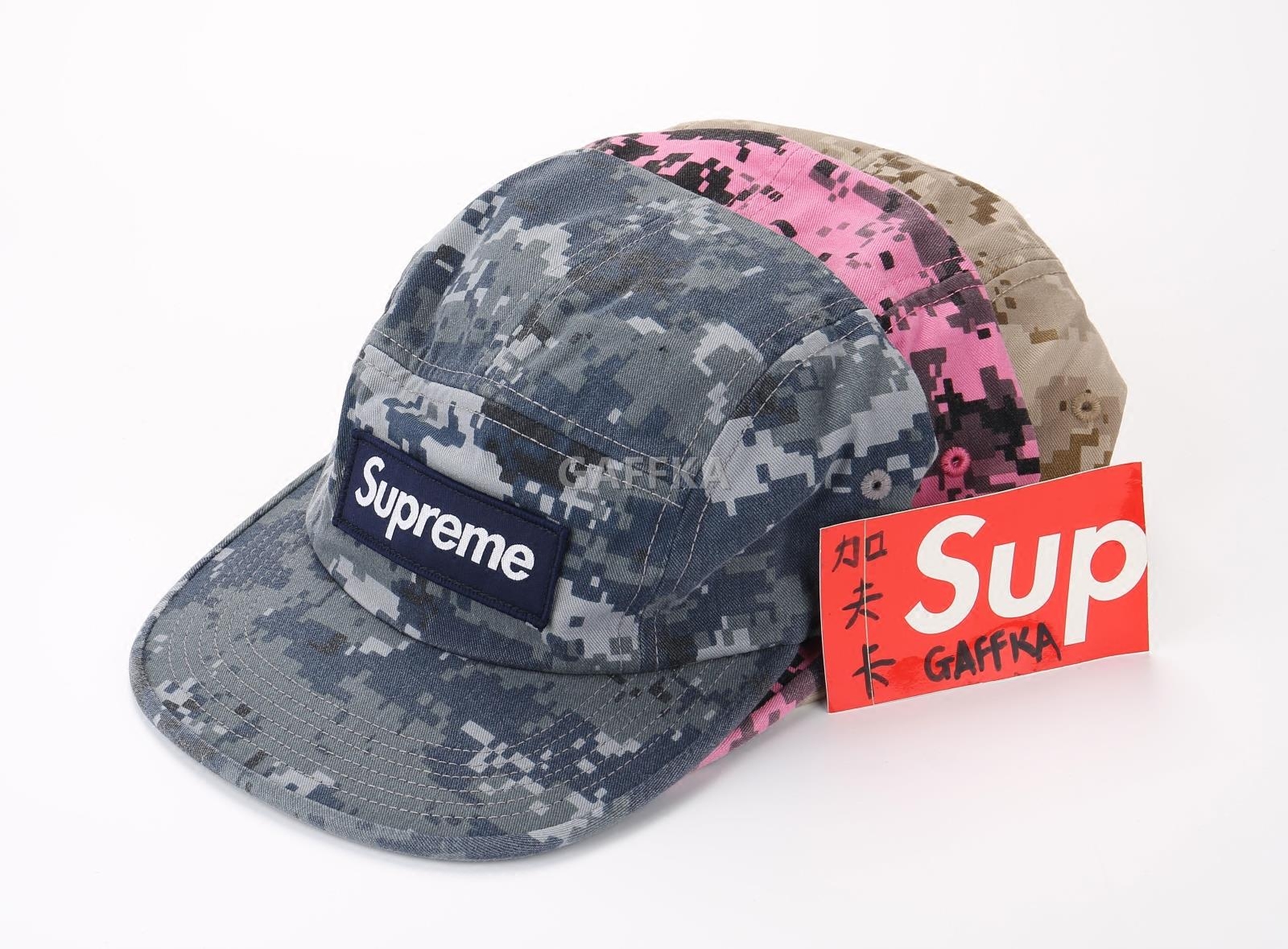 Supreme Vintage Camo Camp Cap BRхγхγхγ-