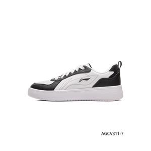 李宁穗岁 | 板鞋男鞋秋季新款小白鞋经典黑色休闲鞋子低帮运动鞋