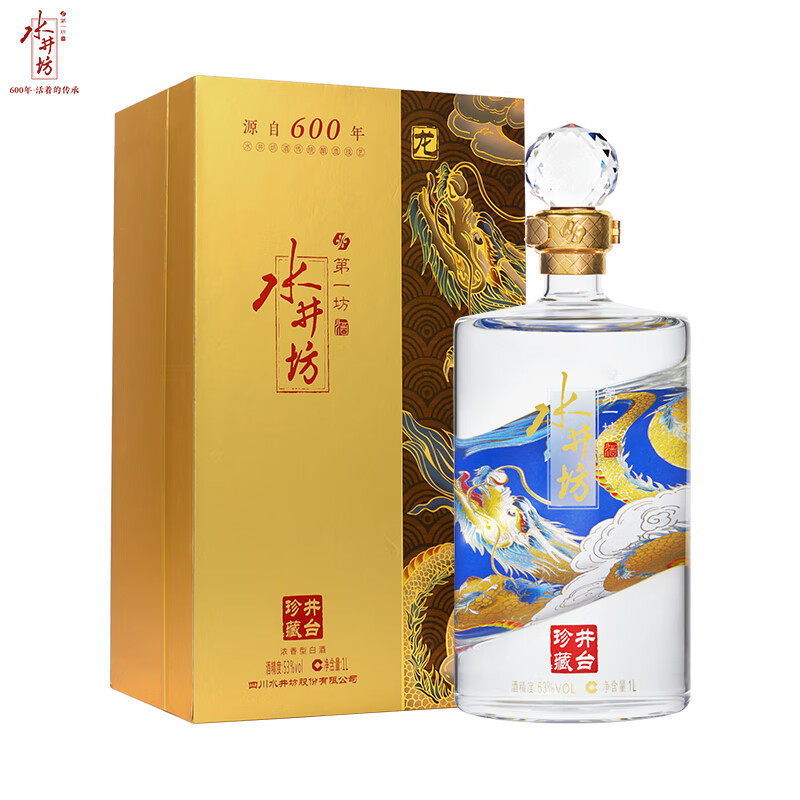 水井坊井台（2022版）52度浓香型高度白酒500ml*6瓶整箱装评价- 淘宝网
