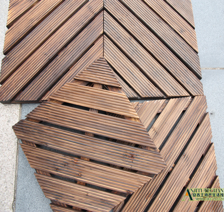 Деревянные полы outdoor flooring outdoor flooring wooden floors balcony solid wood flooring fir wood floor / msg adjust shipping.