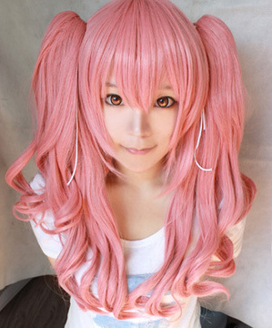 Spot ~ bread! Laurie! Smoke powder volume set of pigtails Tiger¡¯s mouth clamp 60CM COS wig