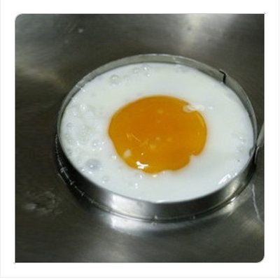 日本JIANMING 厨房爱心煎蛋器 圆形煎蛋圈模具 DIY厨房用品 特价