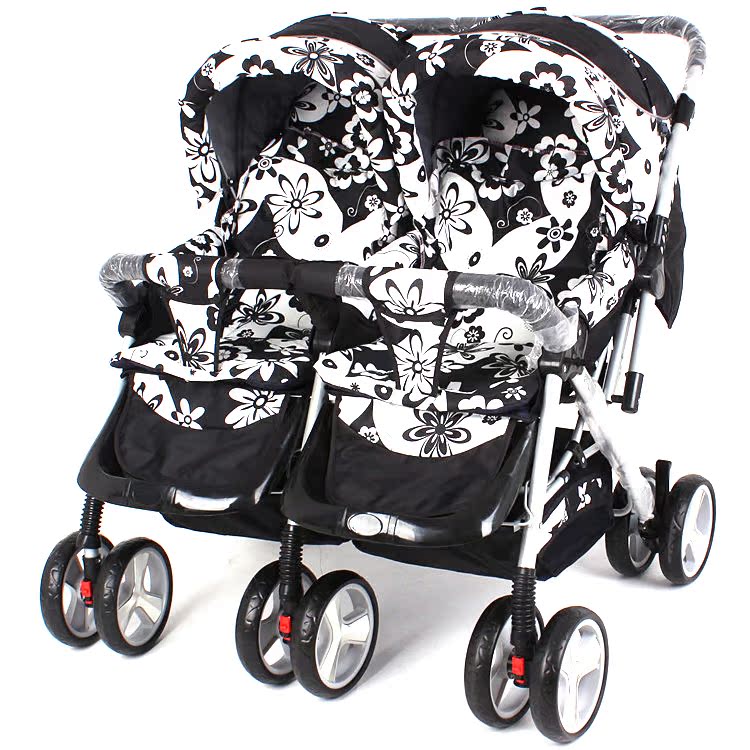 Купить Коляска для двойни Близнецы коляска/две коляски/две коляски ...