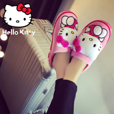 Тапочки для дома hellokitty зима милый