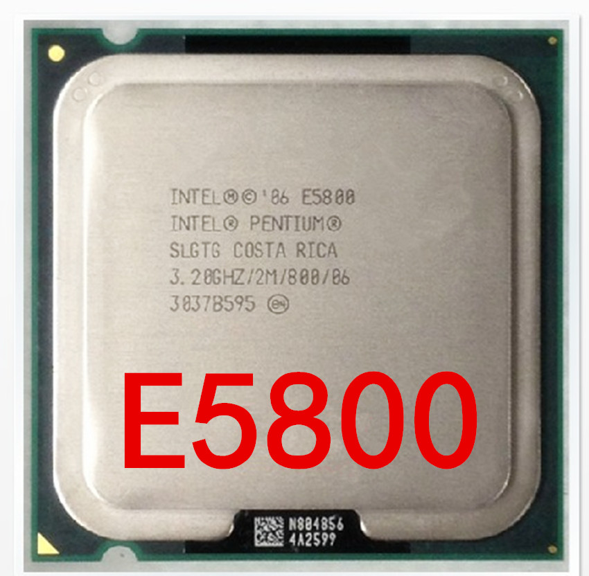 Процессор Intel E5800 3.2 775 Cpu процессор intel 775 915 pd915 2 8g 775 pd cpu