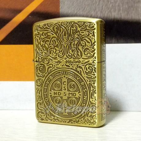 老店【小猪】zippo〓正品★diy 黄铜蚀刻康斯坦丁恶灵挽歌 盔甲版