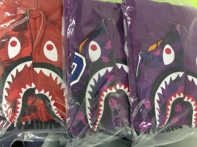 Толстовка A Bathing Ape BAPE COLOR CAMO SHARK