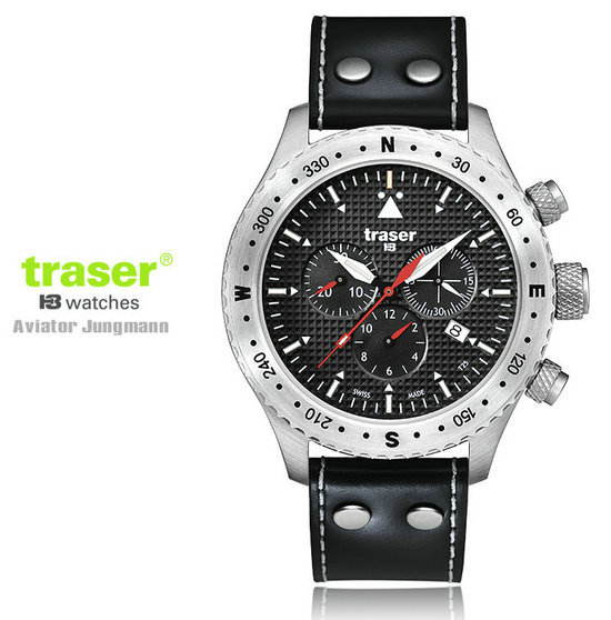 Наручные часы для туризма Traser 100384 H3 Aviator Jungmann