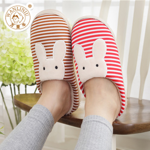 卡通家居棉拖鞋