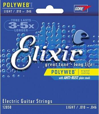 Струны для электрогитары Elixir 12050 Polyweb 010-046