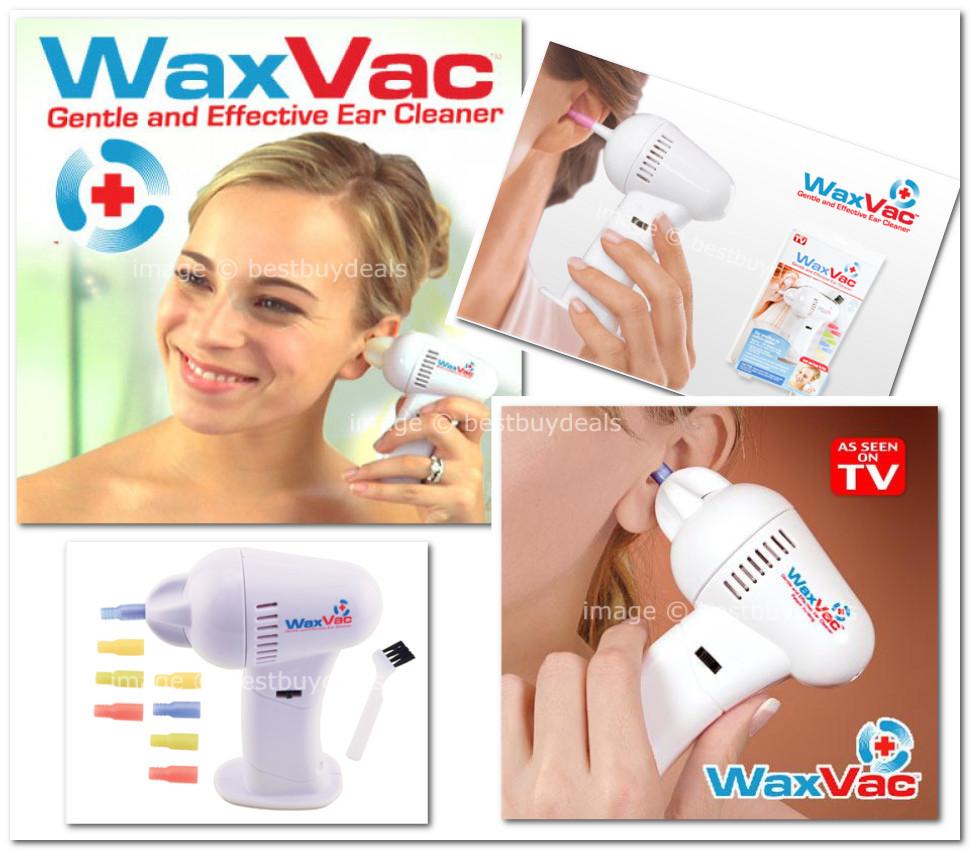 

Прибор для чистки ушей Wax Vac