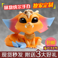 Игрушка-аниме 现货/独家首发/lol英雄联盟萌物迷失之牙纳尔树脂手办公仔玩具 Time of the animation