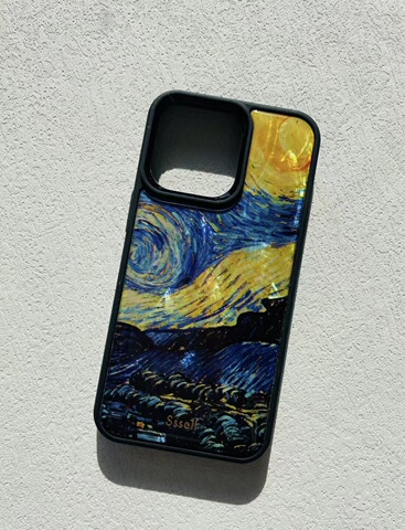 Ssself For Girls Natural Fritillary Famous Painting Epoxy High Quality Premium 15, 14, 13, 12, 11 iPhone Case