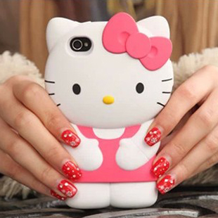 Чехлы, Накладки для телефонов, КПК Kitty 3D KT Iphone4s Iphone5s 5C