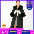 New Detachable Raccoon Dog Fur Drawstring Down Jacket For Women New Detachable Raccoon Dog Fur Drawstring Down Jacket For Women
