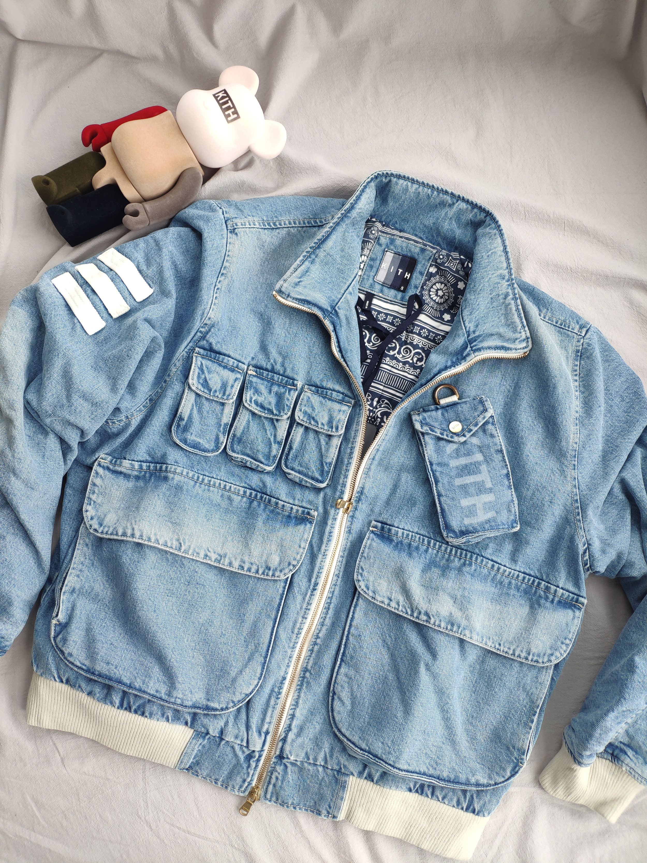 kith aviation bomber jacket