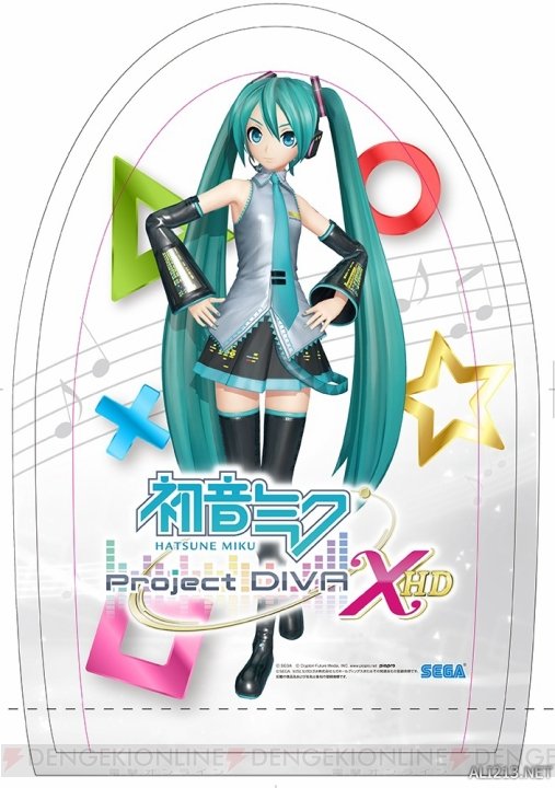 ps4《初音未来:歌姬计划x hd》发售日特典公开!