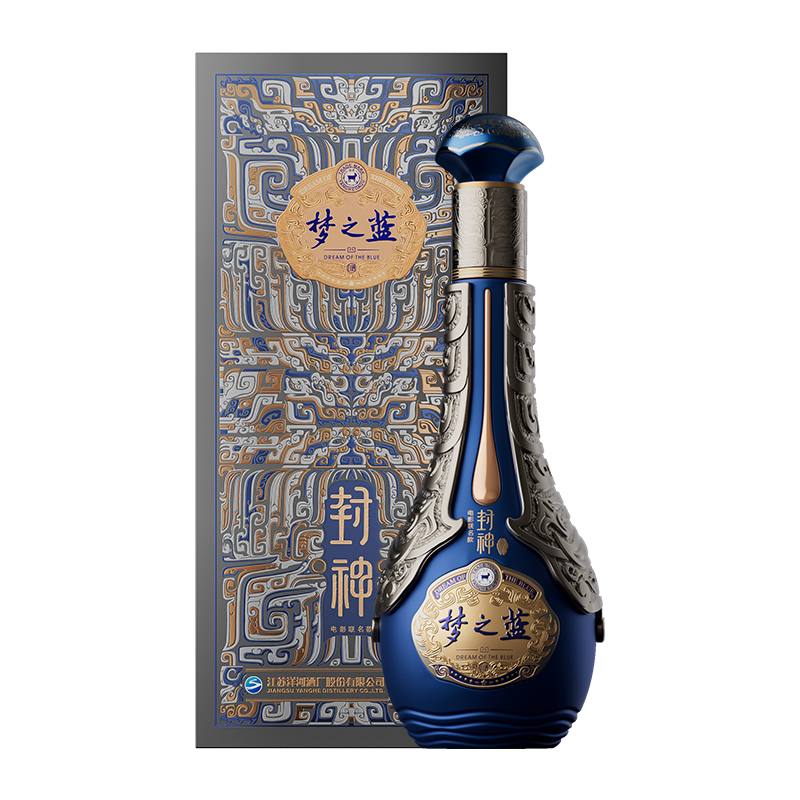 洋河梦之蓝手工班（新版）52度500mL洋河官方旗舰店白酒-淘宝网