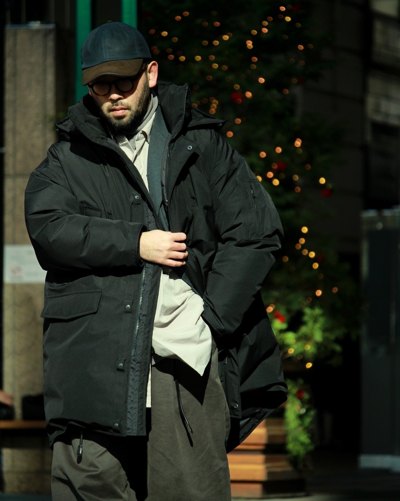 三土在日本23FW nanamica GORE-TEX Down Coat保暖光电子