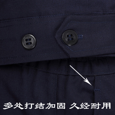 Спецодежда 工作服套装男 电焊工作服 工服套装 劳保服 汽修工作服