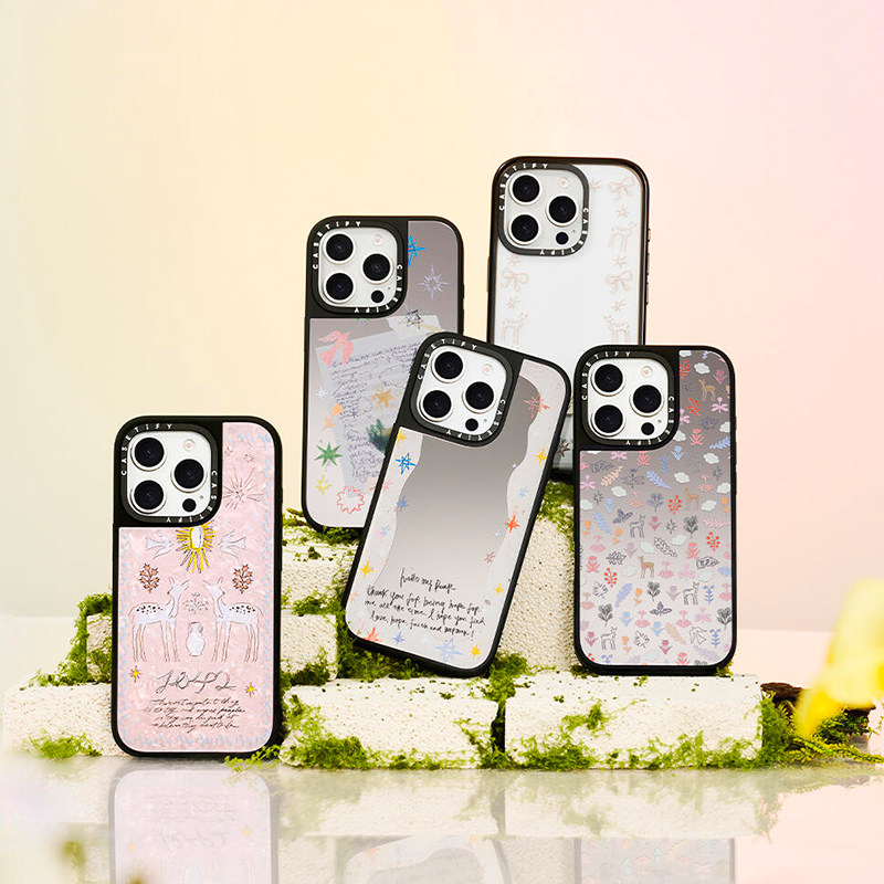 现货CASETiFY村上隆粉色太阳花FLOWERS BLOOM适用苹果iPhone17ProMax