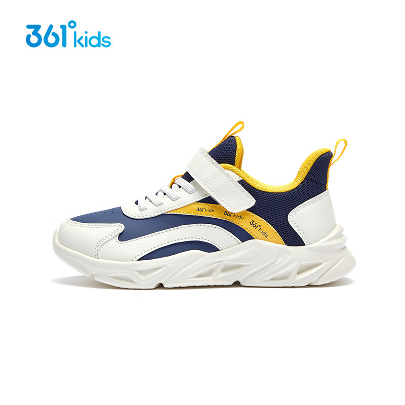 361童鞋男童鞋子秋冬2023新款皮网面鞋儿童运动鞋男孩中大童跑鞋