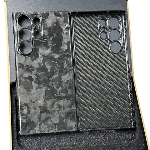 S24, S24 Plus, S24 Ultra Rimless Borderless Frame Lightweight Magnetic Hollow Heatsink Heat Dissipation Carbon Fiber Samsung