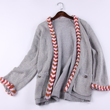 【女士短款毛衣开衫的编织】_女士短款毛衣开