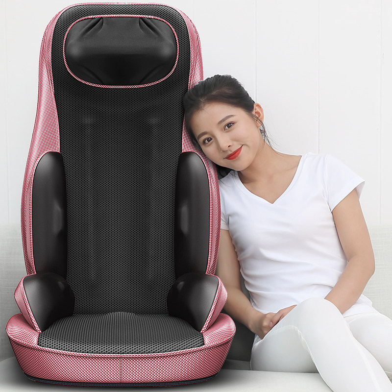 肩颈椎按摩器多功能颈部腰部背部全身揉捏电动仪后背家用靠背靠垫