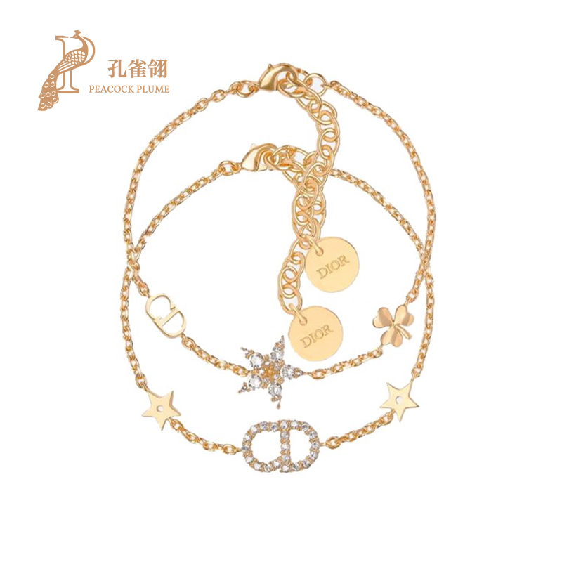 Louis Vuitton MONOGRAM Idylle blossom monogram bracelet, yellow gold and  diamonds (Q95588)