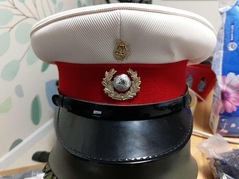 海上自衛隊ミニチュア帽子 将官制帽（ケース付き） グッズ 職人